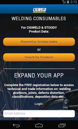 Cigweld Pocket Guide App 1