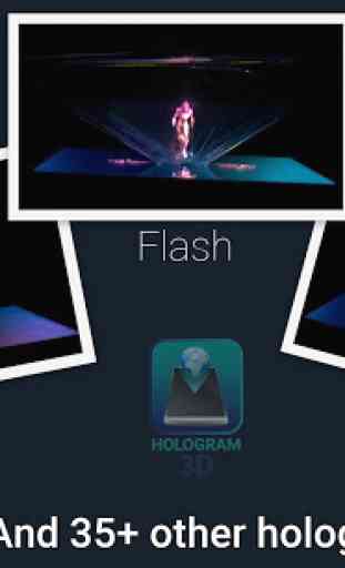 Holograma 3D-Phone Pirámide 4