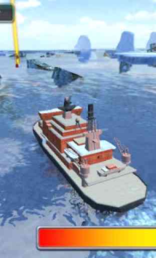 Icebreaker Boat Simulator Parking Games 2017 3