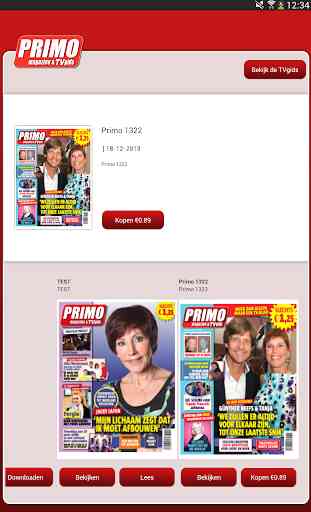 Primo Magazine en TV Gids 1
