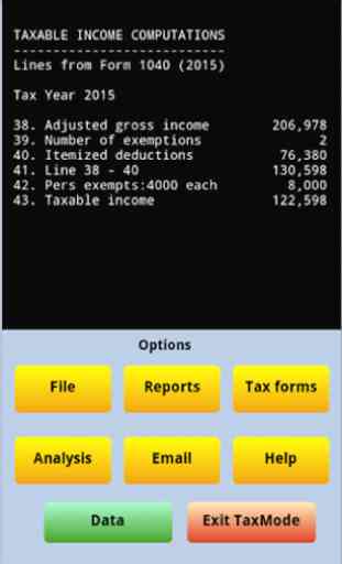 TaxMode: income tax calculator & planner for USA 4