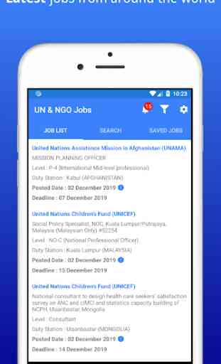 Empleos en la ONU y ONG 1