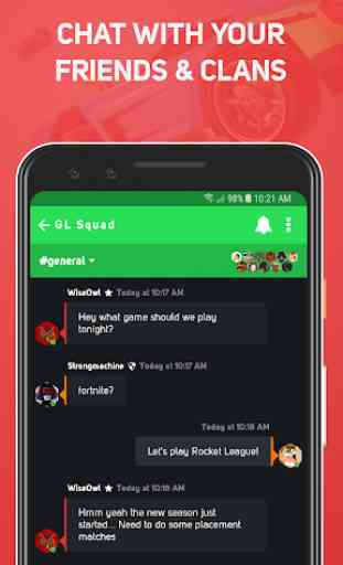 GamerLink - LFG, Clans & Chat for Gamers! 4