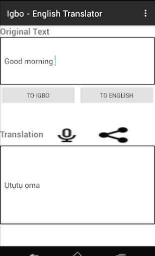 Igbo - English Translator 1
