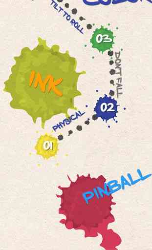 Ink Color Pinball: Ink's world 1