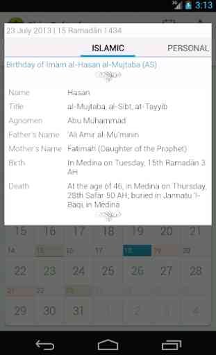 Shia Calendar 4