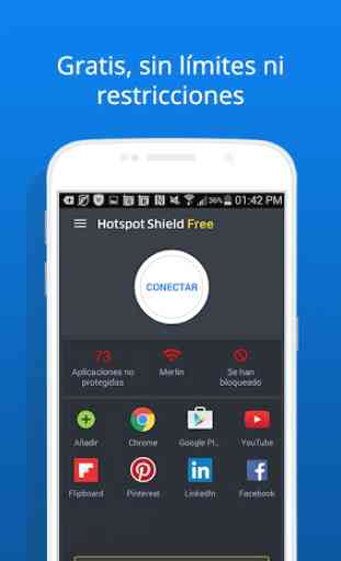 Gratuita de Hotspot Shield VPN 1
