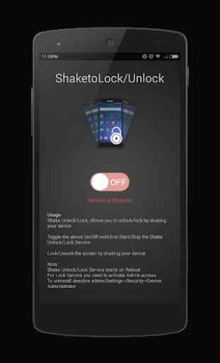 Shake to Lock/Unlock 2