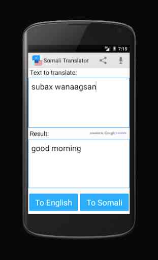 Diccionario traductor somalí 2