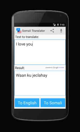 Diccionario traductor somalí 3
