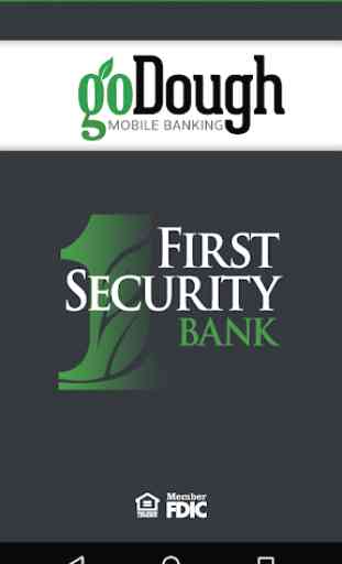 First Security Bank goDough 1