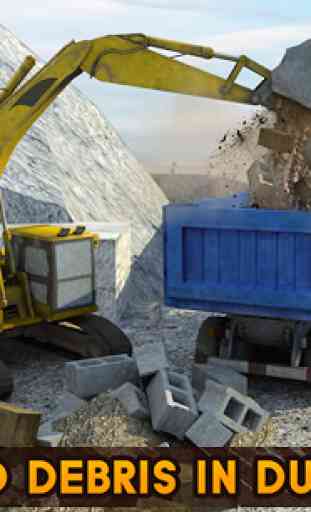 Hill Excavador Minería Camión 1