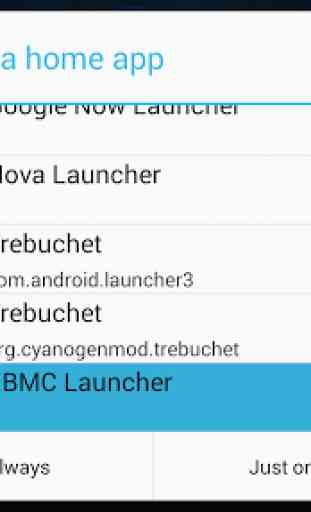 Launcher for XBMC™ 3