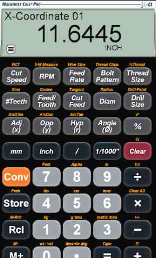 Machinist Calc Pro Calculator 3
