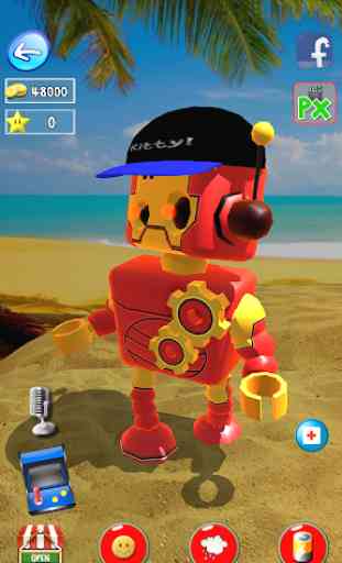 RoboTalking robot mascota virtual, escucha y habla 4
