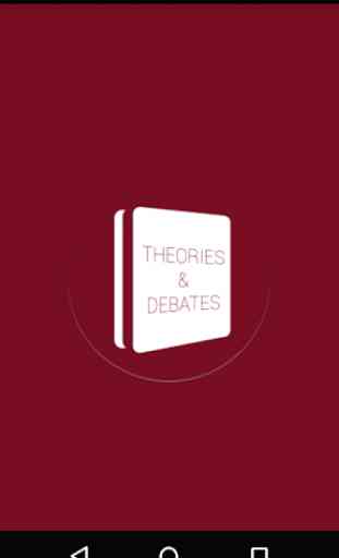 Theories & Debates 1