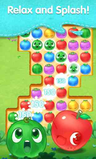 Fruit Mania Splash - línea Match 3 3