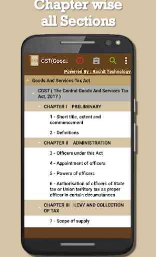 India - GST(Goods And Services Tax Act) 2