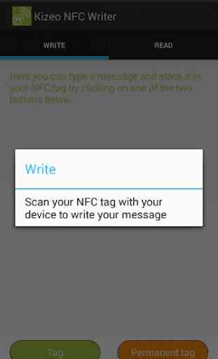 Kizeo NFC Writer 2