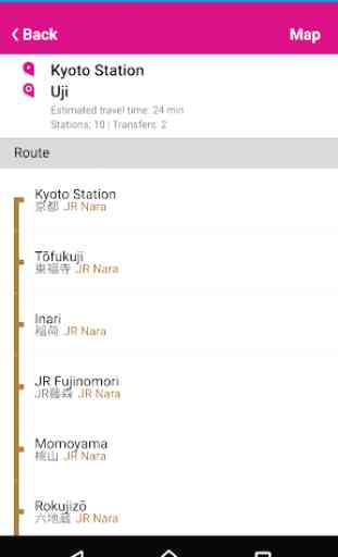 Kyoto Rail Map 3