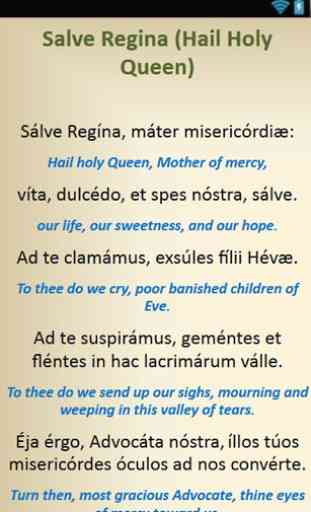 Latin Catholic Prayers 4