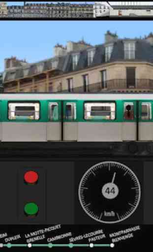 Simulador de metro de París 1