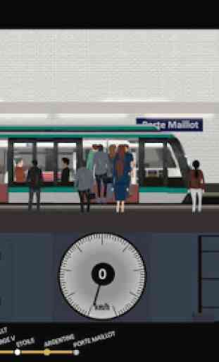 Simulador de metro de París 2
