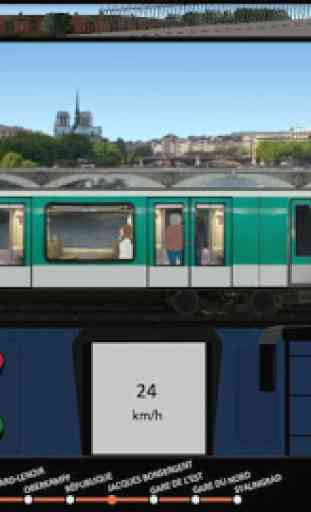 Simulador de metro de París 3