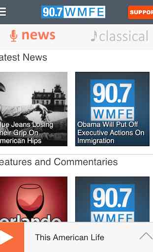 WMFE Public Radio App 2