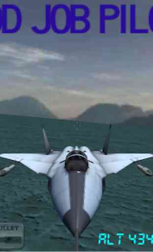 Avión de combate simulador 3D 3