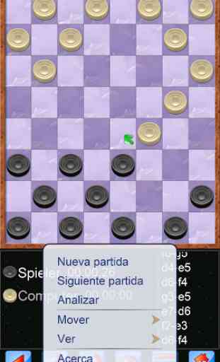 Damas V+, checkers board game 4