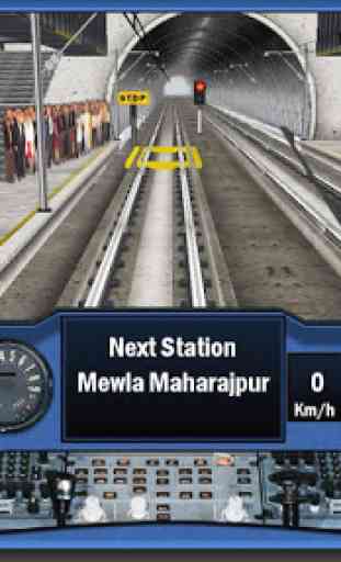 DelhiNCR Metro Train Simulator 1