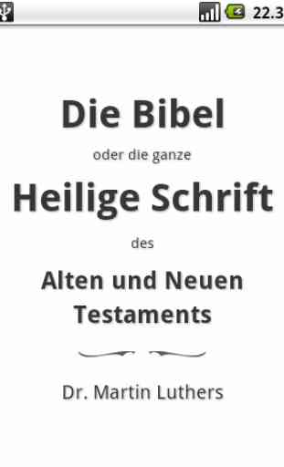Die Bibel, Luther (Holy Bible) 1
