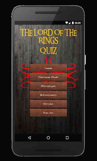 Fanquiz for Lord of the Rings 3