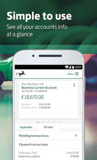 Lloyds Bank Business Mobile Banking 3