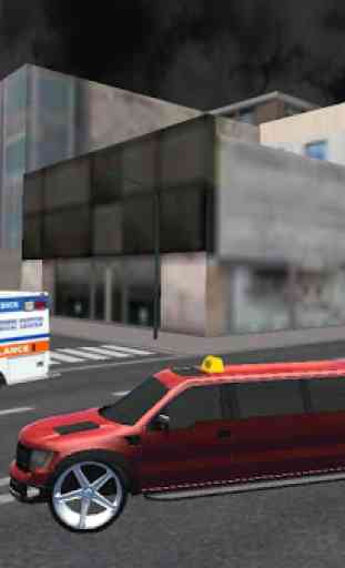 Loco Limusina 3D City Driver 4