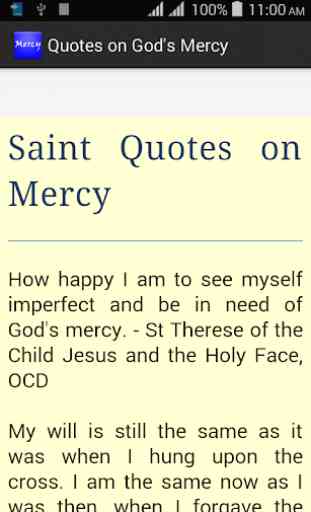 Quotes on God's Mercy 3