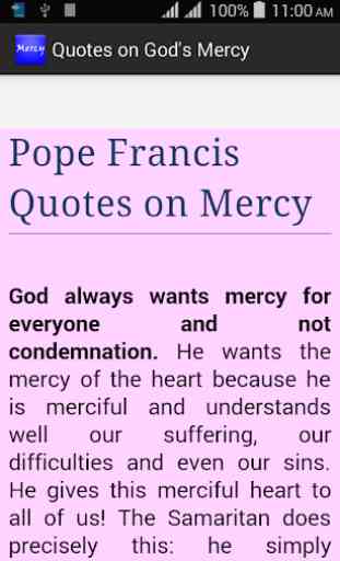 Quotes on God's Mercy 4