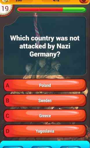 Segunda Guerra Mundial Quiz 4