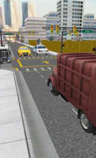 Simulador Carro basura Ciudad 3