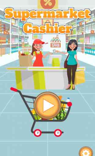 Supermarket Cashier - Cash Register & Money Game 1