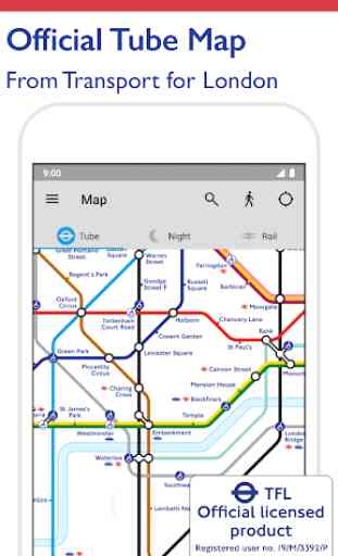 Tube Map - TfL London Underground route planner 1