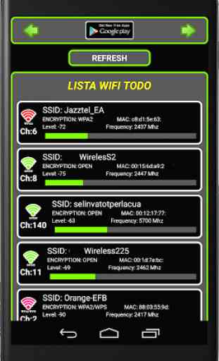 Wifi Finder por Encriptación 3
