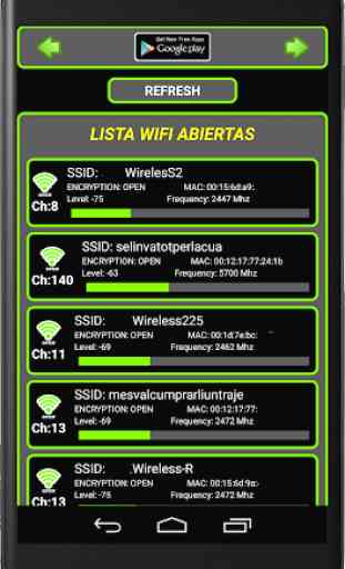 Wifi Finder por Encriptación 4