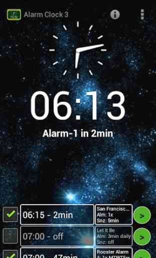 Alarm Clock 3 - alarma música 2