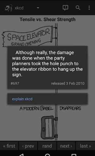 Browser for xkcd 2