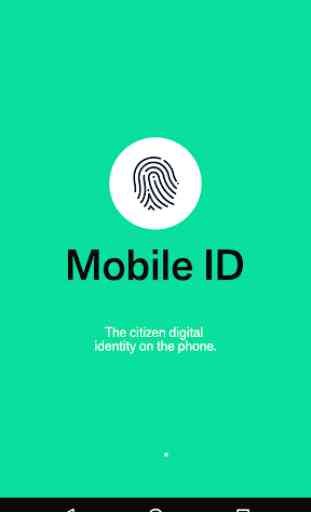 Mobile ID – Identidad Móvil 1