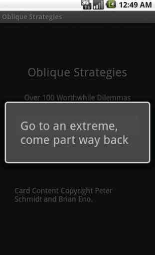 Oblique Strategies 4
