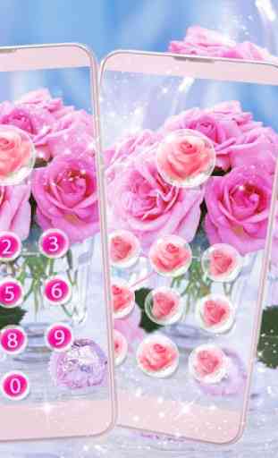 Tema Rosa Amor pink rose 3