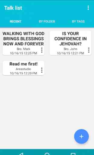 Bible Talks Notes Free 1